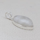 Rainbow Moonstone Silver Pendant