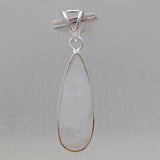 Rainbow Moonstone Silver Pendant