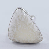 Scolecite Gemstone Sterling Silver Ring