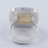 Scolecite Gemstone Sterling Silver Ring