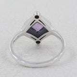 Amethyst Silver Ring