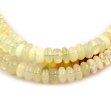 NATURAL Ethiopian Opal Graduated bead Necklace