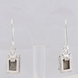 925 Sterling Silver Pendant Set Made with  Pyrite  Druzy  Gemstone