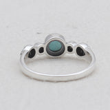 925 Sterling Silver Larimar Rings