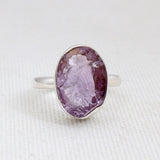 Amethyst Silver Ring