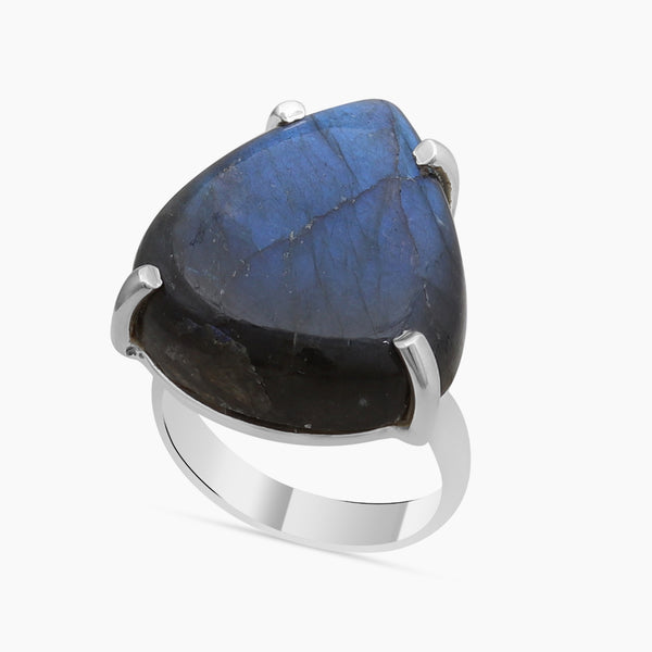 925 Sterling Silver Labradorite Rings