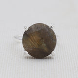 Labradorite Silver Ring