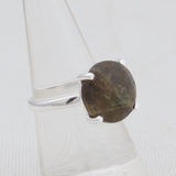 Labradorite Silver Ring