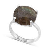 Labradorite Silver Ring