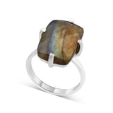 Labradorite Silver Ring