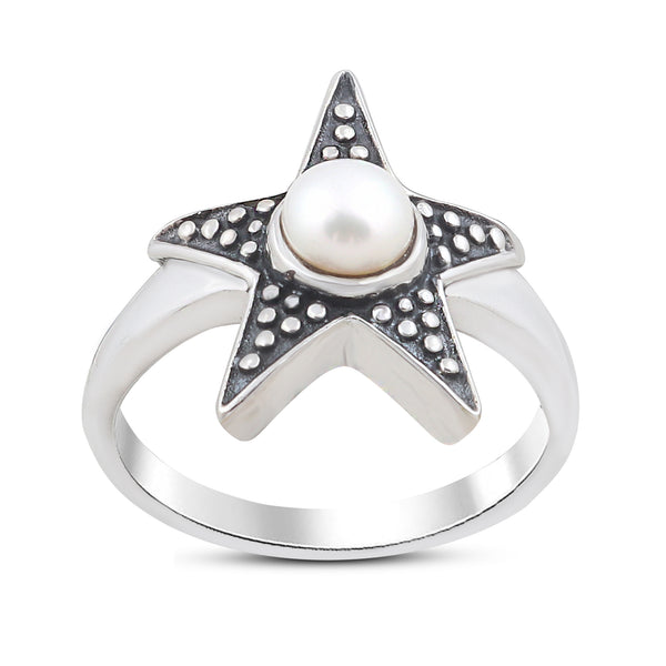 925 Sterling Silver Pendant Set Made with Pearl Gemstone