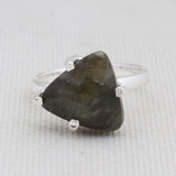 Labradorite Silver Ring