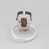 Labradorite Silver Ring