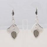 925 Sterling Silver Pendant Set Made with  Pyrite  Druzy  Gemstone