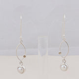 925 Sterling Silver Pendant Set Made with  Pearl Gemstone