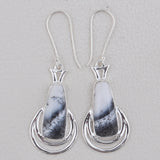 925 Sterling Silver Pendant Set Made with Dendritic Opal  Gemstone