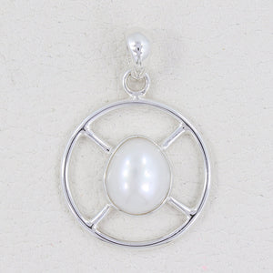 925 Sterling Silver Pearl Pendants