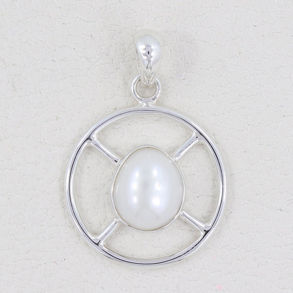 925 Sterling Silver Pearl Pendants