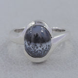 Natural Amethyst Silver Ring