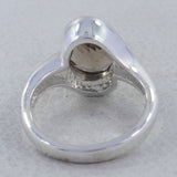 Natural Citrine Silver Rings