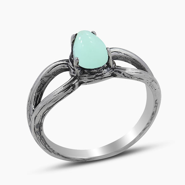 925 Sterling Silver Larimar Rings