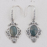 Moss Agate Gemstone 925 Sterling Silver Jewelry set