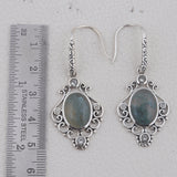 Moss Agate Gemstone 925 Sterling Silver Jewelry set