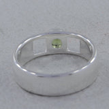 Rainbow Moonstone Silver Ring