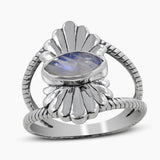 925 Sterling Silver Larimar Rings