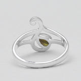 925 Sterling Silver Tourmaline Rings