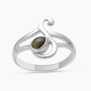 925 Sterling Silver Tourmaline Rings