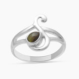 925 Sterling Silver Tourmaline Rings