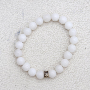 Natural Rainbow Moonstone Beads Bracelet