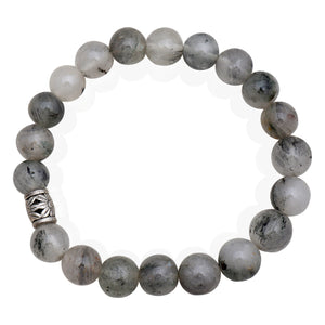 Black Rutile Beads Bracelets