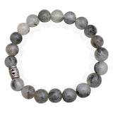 Black Rutile Beads Bracelets