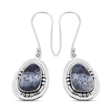 Dendritic Opal Gemstone 925 Sterling Silver Pendant Set