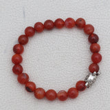 Natural Carnelian Beads Bracelet