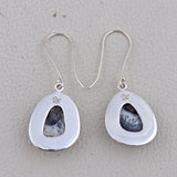 Dendritic Opal Gemstone 925 Sterling Silver Pendant Set