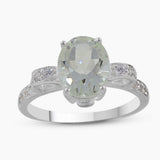 925 Sterling Silver Blue Topaz Rings