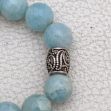 Natural Aquamarine Beads Bracelet