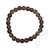 Natural Smoky Quartz Beads Bracelet