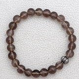 Natural Smoky Quartz Beads Bracelet