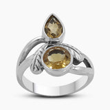 925 Sterling Silver Blue Topaz Rings
