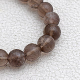 Natural Smoky Quartz Beads Bracelet