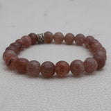 Natural Sun Stone Beads Bracelet