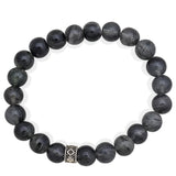 Black Rutile Beads Bracelet