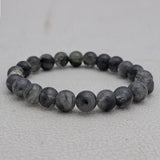 Black Rutile Beads Bracelet