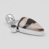 Peanut Wood Jasper Silver Pendants