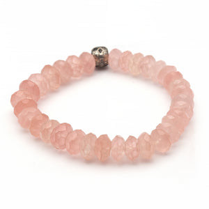 Natural Rose Quartz Beads Bracelets