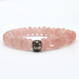 Natural Rose Quartz Beads Bracelet